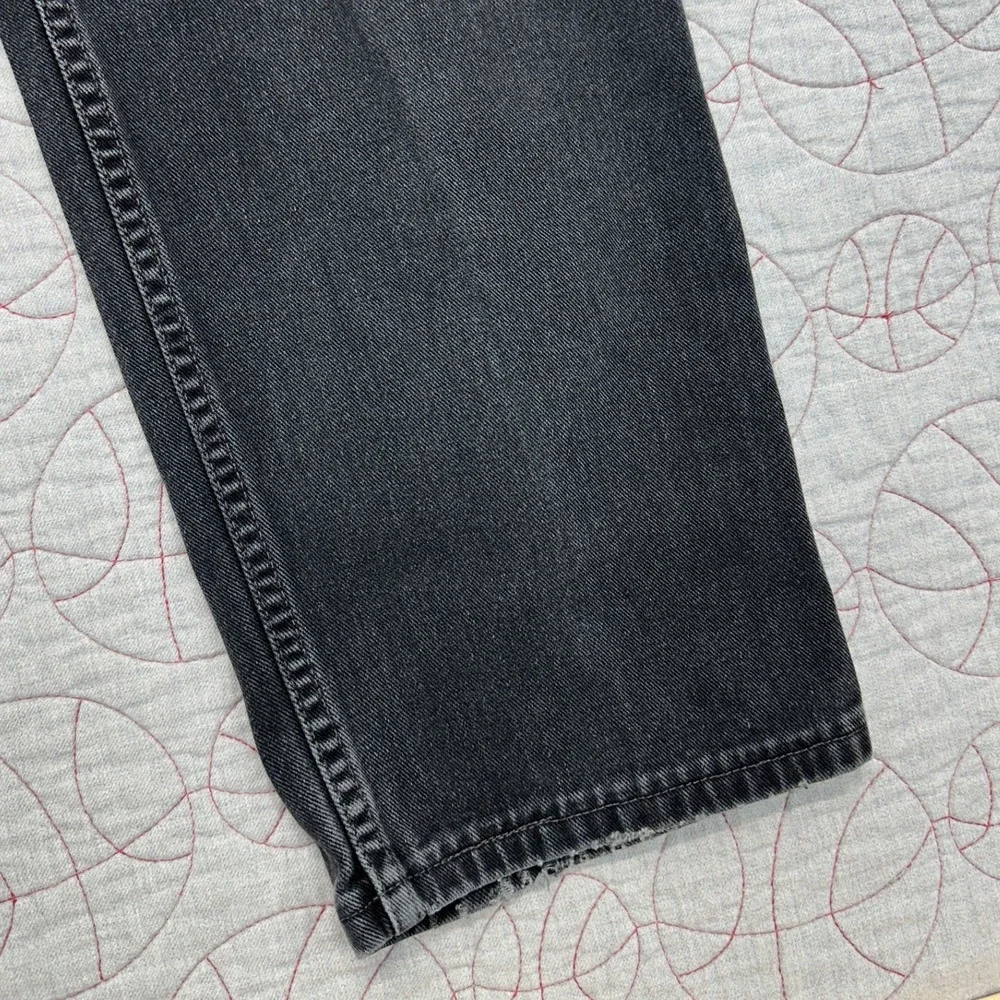 Levi's 550 Relaxed Fit Black Vintage 90s USA Made / Men's 38x32
